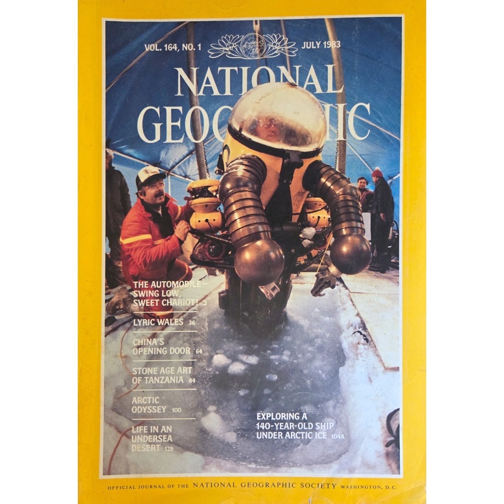 National Geographic Magazine July 1983